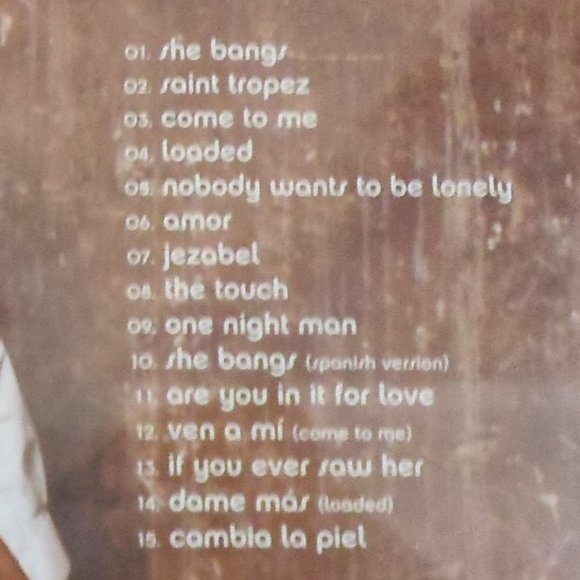 Ricky Martin CD - Sound Loaded - Picture 5 of 5